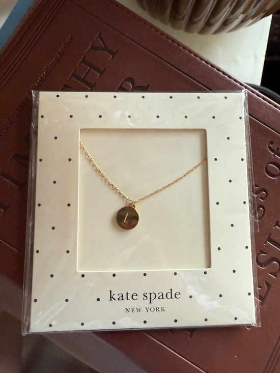 kate spade Jewelry - BRAND NEW- KATE SPADE L necklace (new in packaging)
